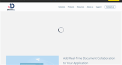 Desktop Screenshot of documill.com